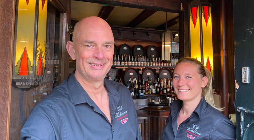 Café Kalkhoven: André van Duin drinkt er graag een glas