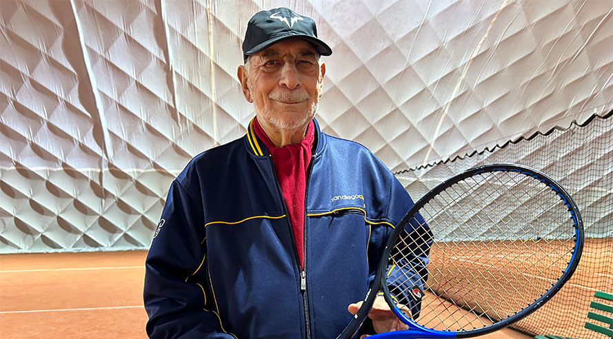 Felix Kaplan: ‘Bij padel pak je een racket en ga je een beetje meppen’